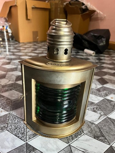 Ancienne lampe pétrole - lampe, à
