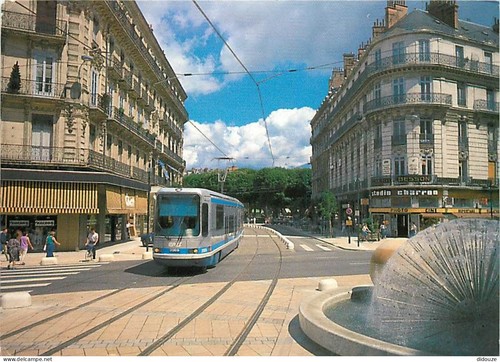 Carte postale trains - postale,