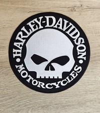 écusson xxl skull harley - xxl,