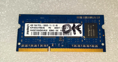 4go ram kingston ddr3l - -,