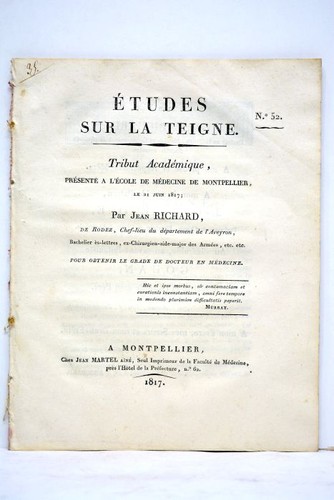 Livre ancien richard etudes - ancien,