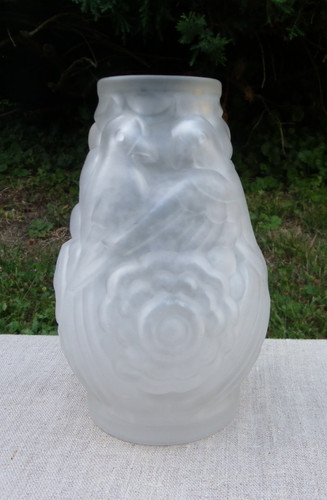 Vase art déco signé - vase,