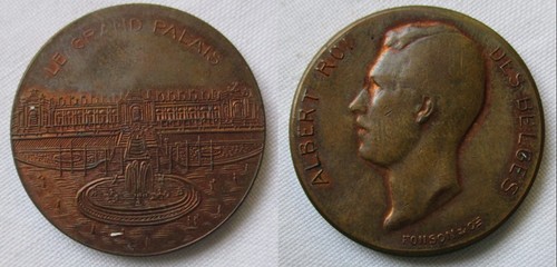 Bronze medal king albert - king,