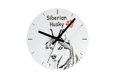 Montre Siberian Husky Avec Une