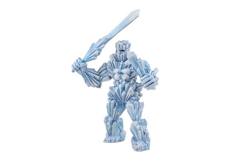 Figurine golem glace - figurine, de