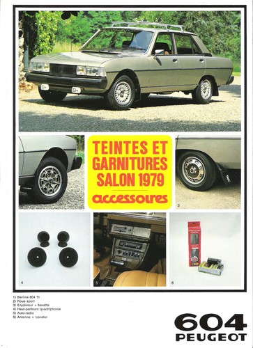 Peugeot 604 1979 - -,