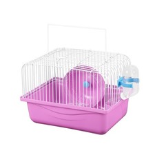  1 pc Hamster Cage Voyage Transporter Rat Cage Petits Animaux Fournitures