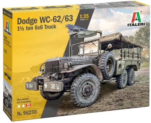 Italeri dodge wc62 63 1 - dodge, wc62/63