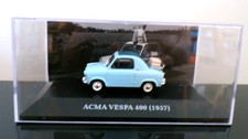 1957 IXO ACMA VESPA 400 CAR / PRESS 1/43 BOX NEW