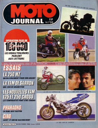Moto journal 720 250 etz - moto, mz