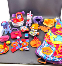 34 pc Groovy Girls Lot -Pets, Dishes, skateboard,  laptop+ Accses. Manhattan Toy