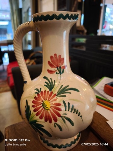Ancienne cruche faience a - en,