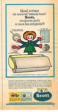 1967 SCOTT ADVERTISEMENT Towel