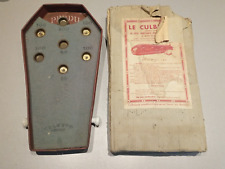 Antique Bar Game CULBUTO Sheet Metal Countertop Toy 20th 20th Folk Art
