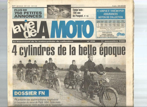 Vie moto n 236 - vie, de