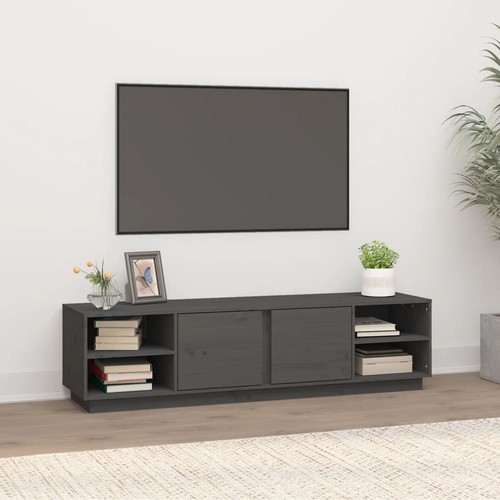 Meuble gris 156x40x40 cm - meuble, tv