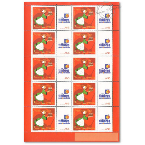 Becassine birthday stamps - birthday,