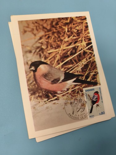 Carte postale andorre timbre - carte,