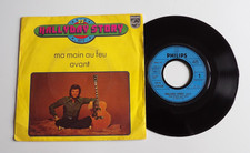 RARE  45 TOURS HALLYDAY STORY N°23  MA MAIN AU FEU