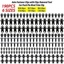 190x Bumper Clips Rivet FENDER