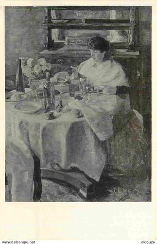 Carte postale art - postale, peinture