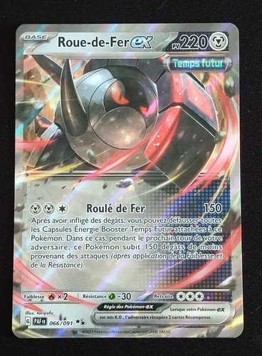 Carte pokémon roue fer ex - pokémon,