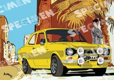 "Ford Escort RS" dessin Ford