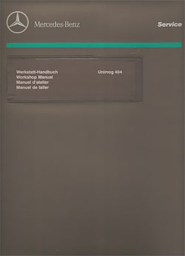 Unimog workshop manual 404 - unimog,