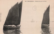 29 CONCARNEAU ETUDE DE BARQUES DE PECHE