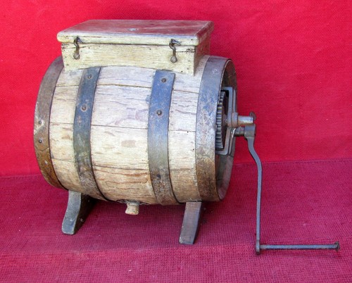 Baratte beurre ancienne 2 - baratte,