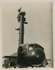 Dive Simulator, 1956 Vintage Silver Print 20x25 Silver Print