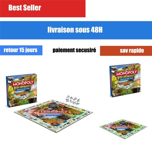 Monopoly des vins winning - monopoly,