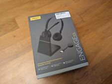 Jabra Engage 55 UC Stereo USB-A DECT Wireless Headset + Charging Stand OC