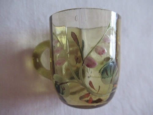 Ancien verre gobelet a - ancien,