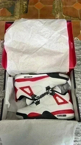 Jordan retro red cement - 4,