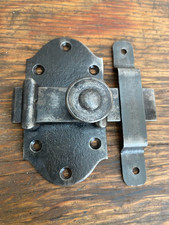 Ancien gros verrou en fer