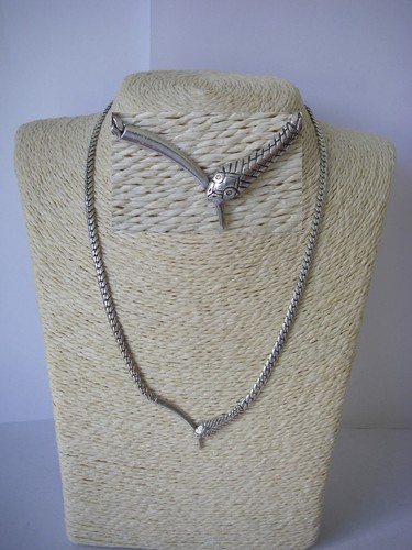 19gr collier serpent ras - serpent, du