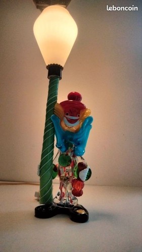 Lampe clown réverbère - lampe, réverbère"