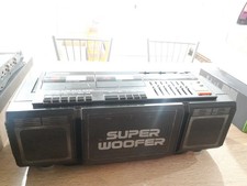BOOMBOX HYPSON CRX 100 Super Woofer. Ghettoblaster Vintage
