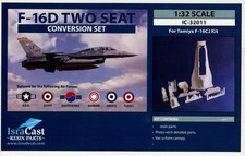 IsraCast 1/32 F-16D Two Seat
