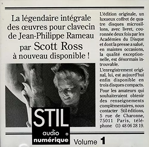 Rameau intégrale des - rameau, :
