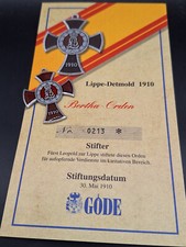 Lippe-Detmold 1910 Bertha