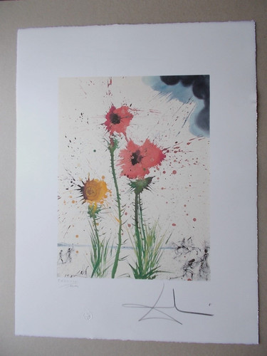 Lithographie salvador dali - lithographie,,