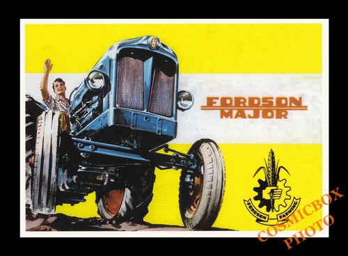 Carte postale tracteur - postale, fordson