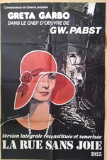 AFFICHE FILM LA RUE SANS JOIE