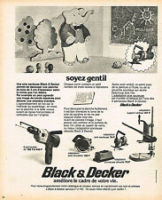 1974 ADVERTISING ADVERTISING 104 BLACK & DECKER JIGSAW TOOLING BABAR