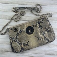 DKNY Metallic Python Handbag Bolsa Sac Väska Handtasche Сумка NWT