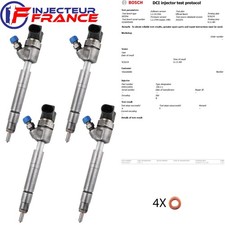 4x 0445110055 Bosch Injecteur