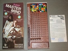 SUPER MASTER MIND game - Invicta Games 1972 - COMPLETE
