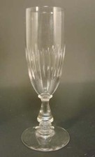 Verre à champagne à décor